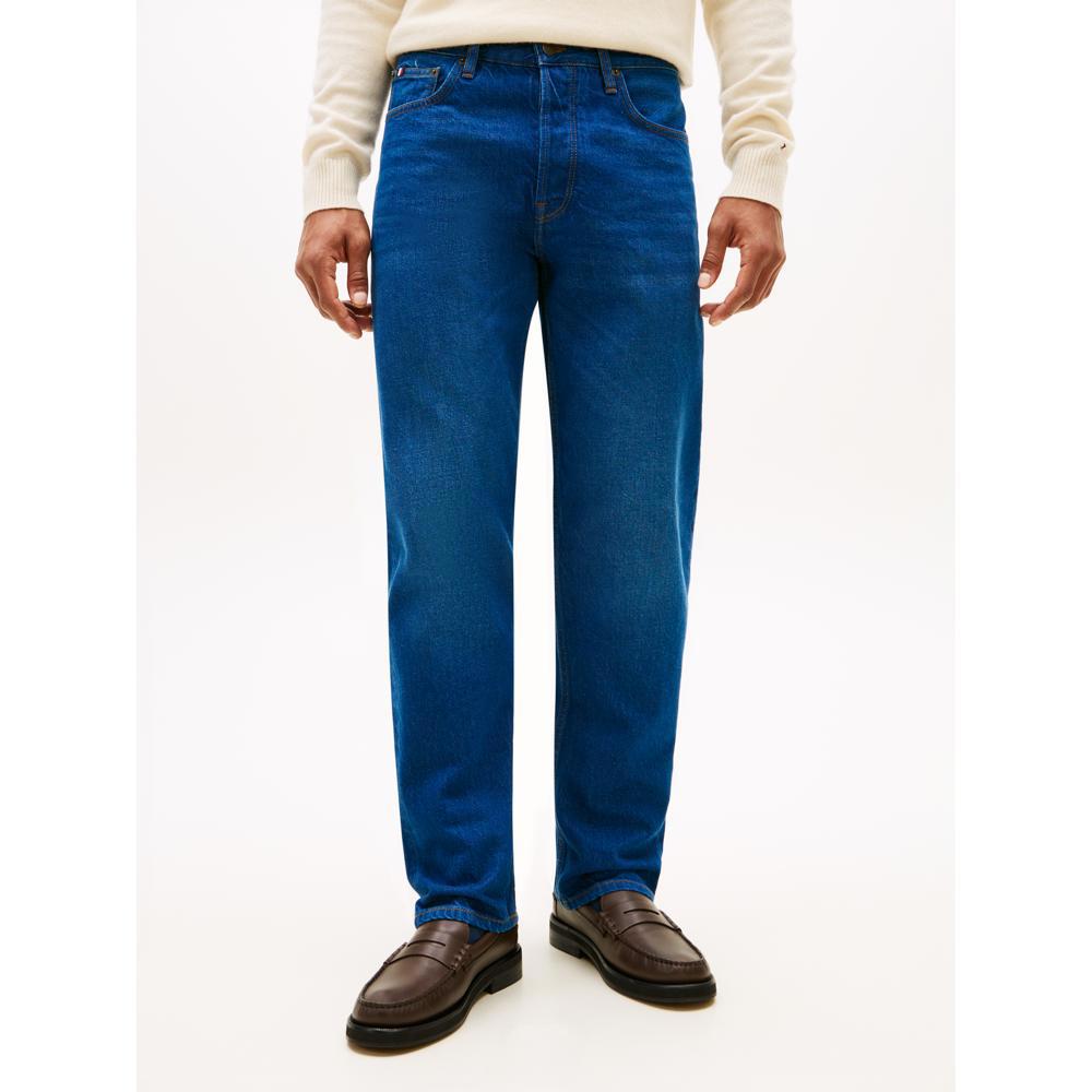 Tommy Hilfiger Faded Regular Straight Leg Jeans